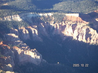 Bryce Canyon, trees, hoodoos, and snow background