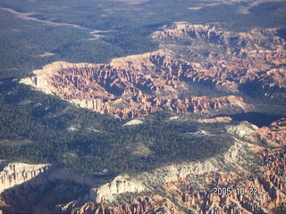 Aerial -- Bryce Canyon -- amphitheater