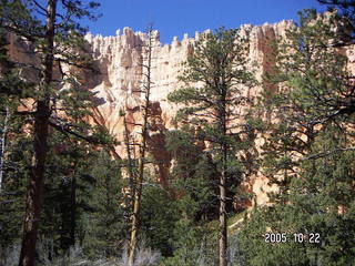 Bryce Canyon -- Peek-a-boo Loop with the moon