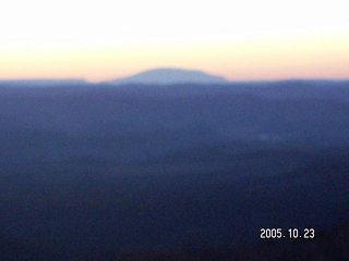 Bryce Canyon -- Navajo Mountain at sunrise