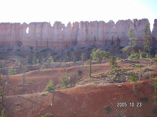 Bryce Canyon -- nippy cold frost