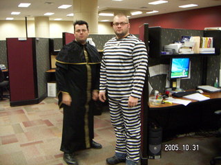 HappyHalloween at Khimetrics -- Todd and Pete