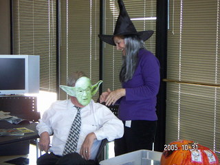 HappyHalloween at Khimetrics -- Gary, Judy