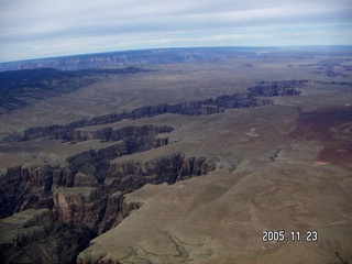 aerial -- Grand Canyon tributary