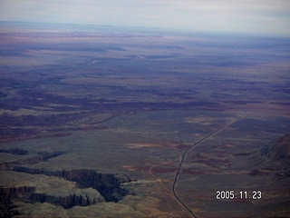 aerial -- Grand Canyon tributary