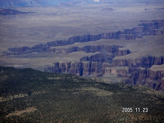 aerial -- Grand Canyon tributary