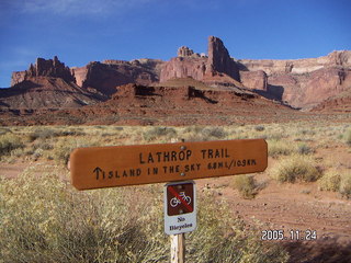 Zion National Park -- Caution!  Icy conditions sign