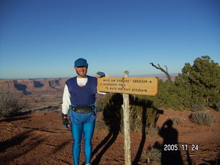 Canyonlands National Park -- Lathrop Trail -- Adam