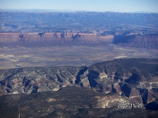 aerial -- Colorado canyon