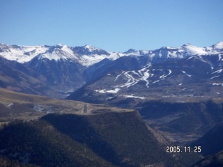 33 5mr. aerial -- Telluride Airport -- final approach Runway 9