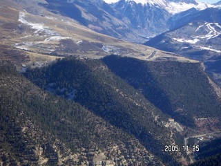 aerial -- Telluride Airport TEX Runway 9