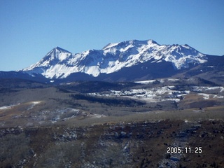 mountains at Telluride Airport TEX