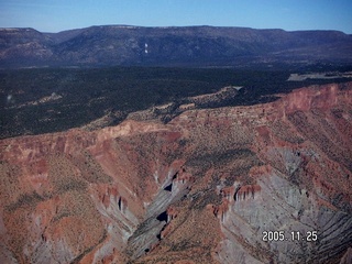 aerial -- Colorado canyon