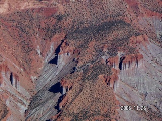 aerial -- Colorado canyon