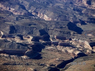 aerial -- Colorado canyon