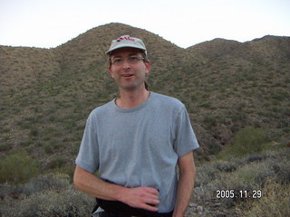 Steve Kelker on Sunrise Trail