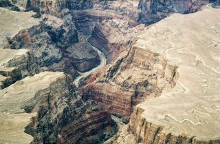 403 5n1. aerial -- Grand Canyon tributary