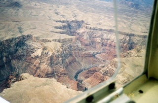 aerial -- Grand Canyon tributary