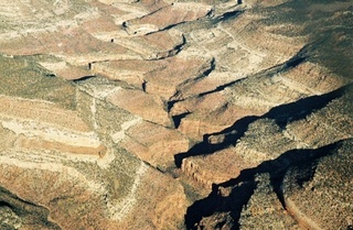 aerial -- Colorado canyon