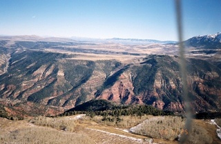 66 5n1. aerial -- Colorado canyon