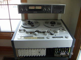 Jeff's Studer A-80 open reel tape deck