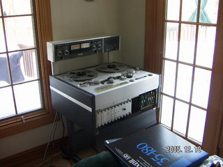 Jeff's Studer A-80 open reel tape deck