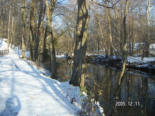 Lorimar Park -- winter wonderland run