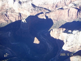 aerial -- Zion National Park