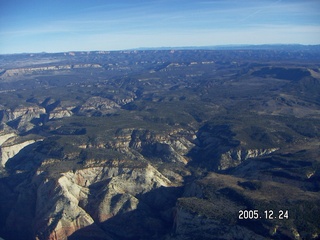 aerial -- Zion National Park