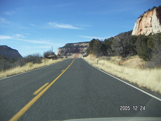 aerial -- Zion National Park