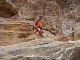 Zion National Park -- Hidden Canyon trail -- Adam