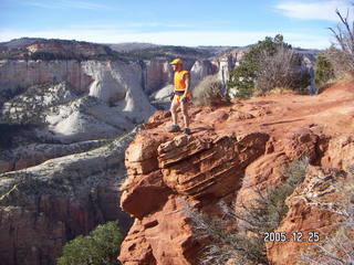 Zion National Park -- Watchman hike --  Adam