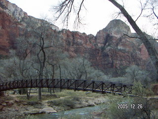 Zion National Park -- bridge over Virgin River