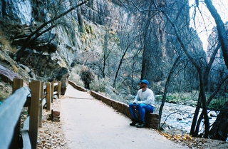 Zion National Park -- Hidden Canyon -- Adam