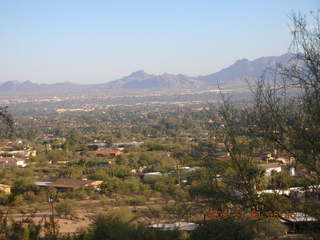 McDowell Mountains seen from Paradise Valley