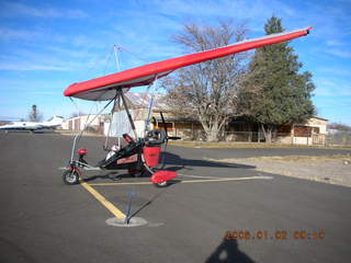 ultralight at Globe Airport