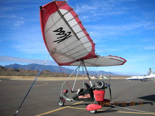 ultralight at San Carlos Apache (Globe) Airport (P13)