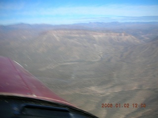 aerial -- from Globe to Roosevelt Lake