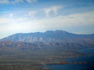 aerial -- Four Peaks seen from the east