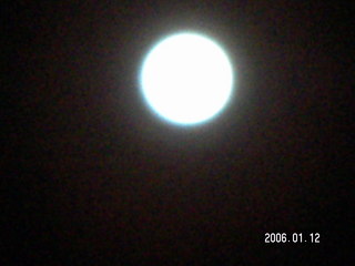 Bryce Canyon -- Fairyland Trail with the moon