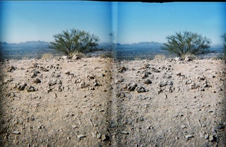 stereo-3D L+R parallel-eye Loreo -- Lost Dog Wash trail