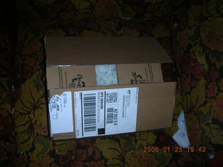 shipping box for SD card