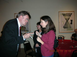 Garrison Keillor and Diane at Scottsdale Art Center