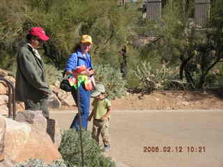 Gaby, Adam at Sunrise Trail