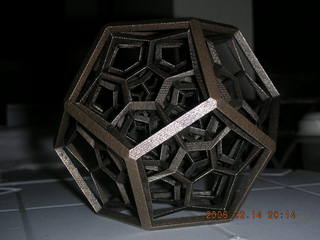 120-cell sculpture from Bathsheba Grossman -- Adam