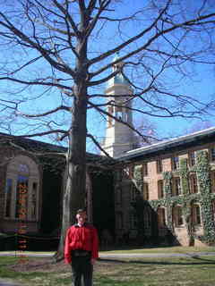 Princeton University, Nassau Hall, and Adam