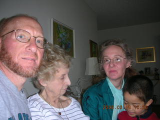 Adam, Aunt Bea, Betsy, Gaby