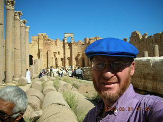 2006 eclipse trip -- Sahara Desert eclipse site -- Adam with eclipse glasses