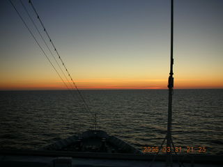 -- last moments of sunset