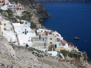 2006 eclipse trip -- Santorini shopping stop
